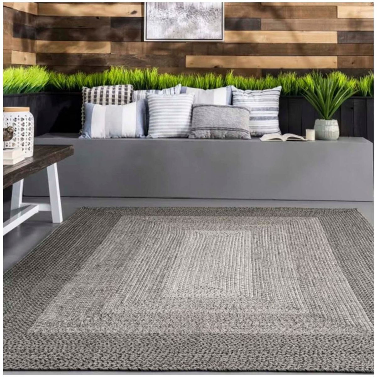 GENERICO - Alfombra de Polipropileno Tejida a Mano Gabbeh 180x270 cm.