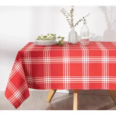 MI DECO HOME CADA DETALLE IMPORTA - MANTEL FIESTAS PATRIAS ROJO 150X180CM