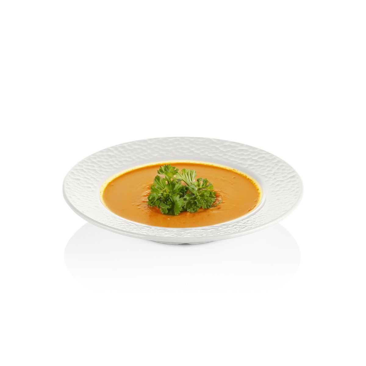 IMAHE - PLATO HONDO MELAMINA BLANCO 20 CM LINEA KPLUS KULSAN