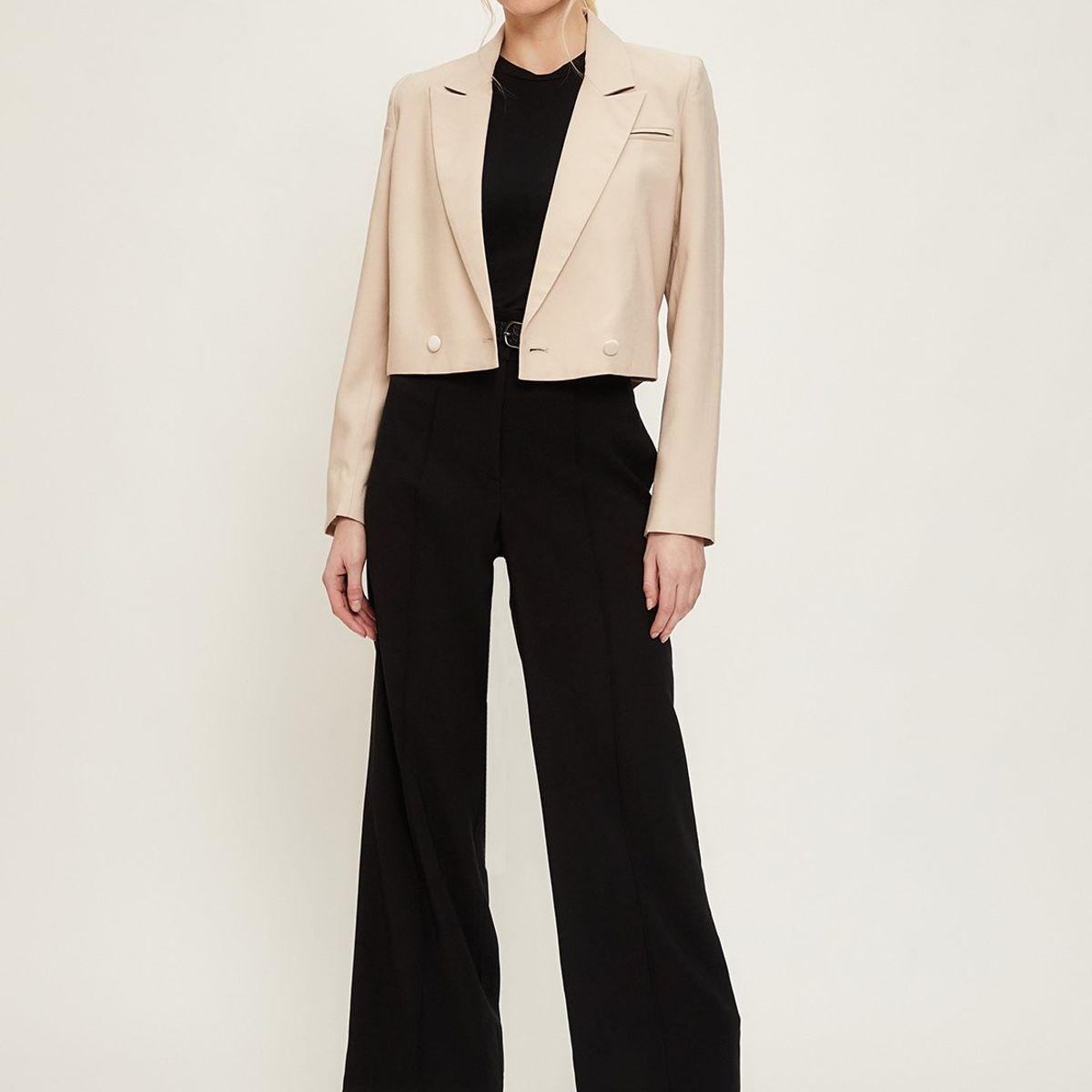 IO - Blazer Beige Mujer Io
