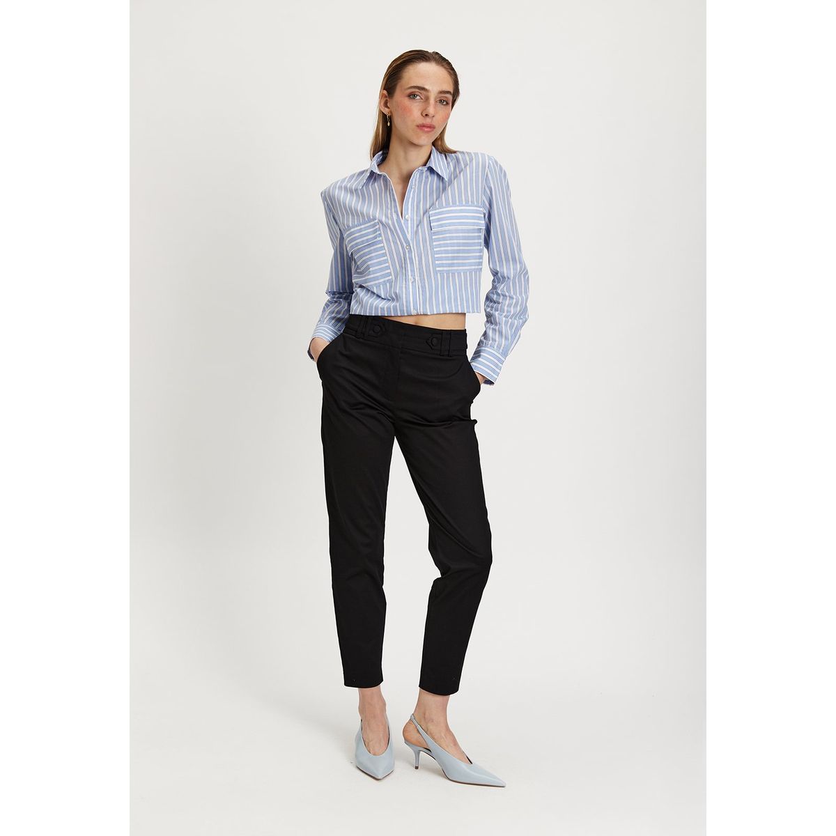 IO - Pantalon Negro Mujer Io