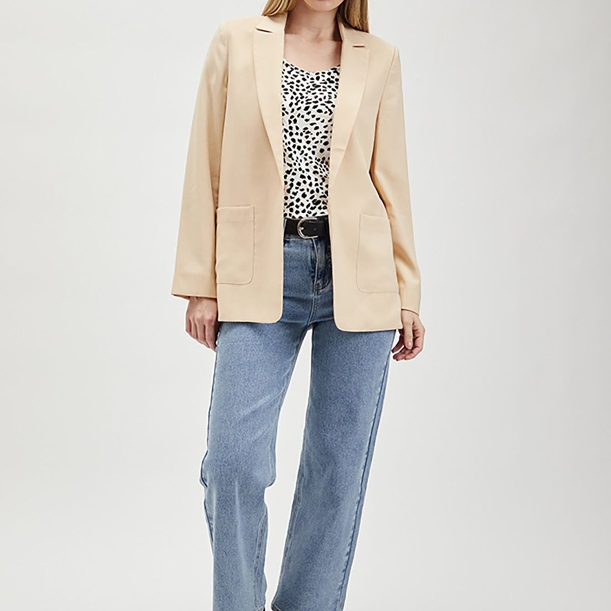 ASH - Tapado Abierto Beige Mujer Ash