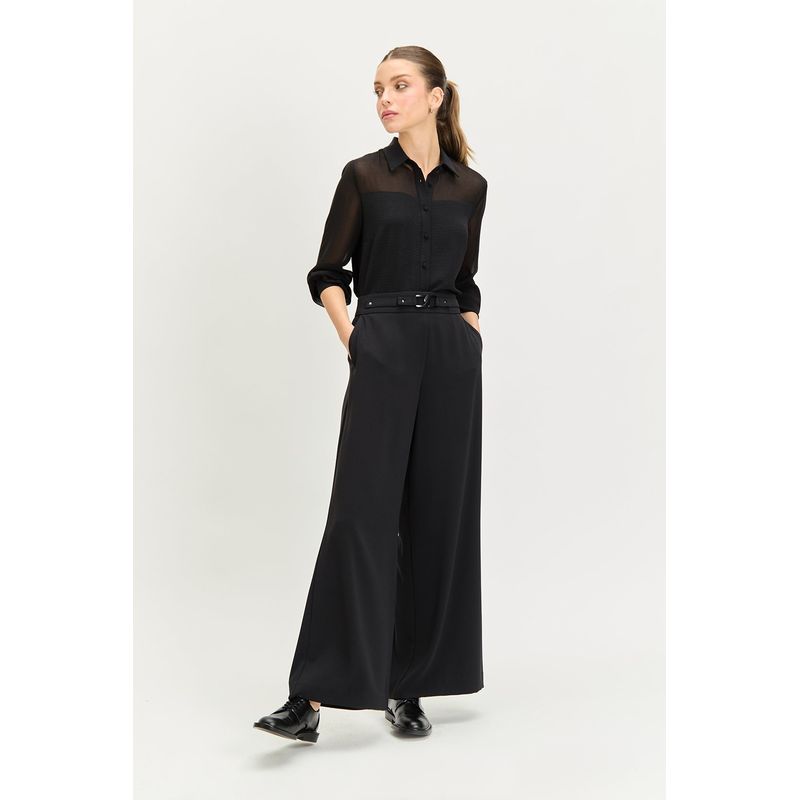 IO - Pantalon Negro Mujer Io