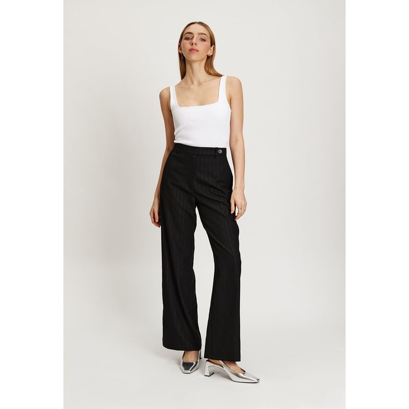 IO - Pantalon Negro Mujer Io