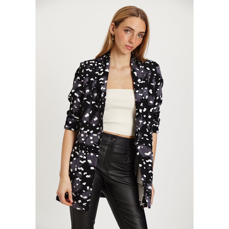 IO - Blazer Negro Mujer Io