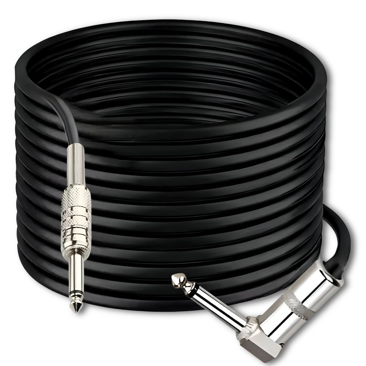 ULINK - Cable de Audio Jack 6.3mm Macho a 6.3mm Macho 10 Metros en L