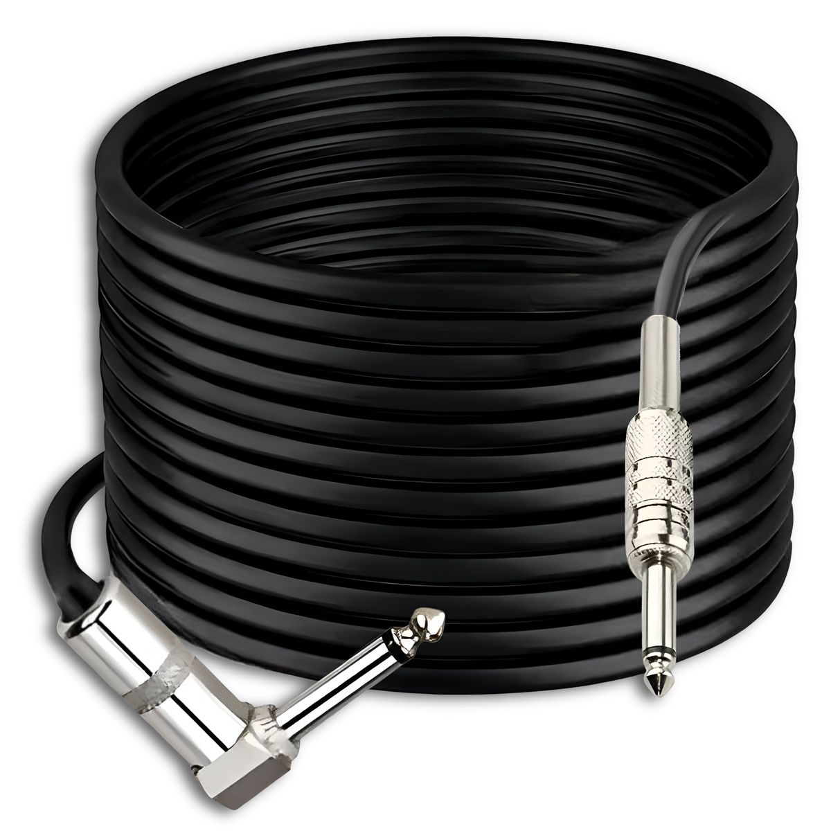 ULINK - Cable de Audio Jack 6.3mm Macho a 6.3mm Macho 10 Metros en L