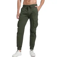 HENNE CLOTHING - Pantalón Cargo para Hombre