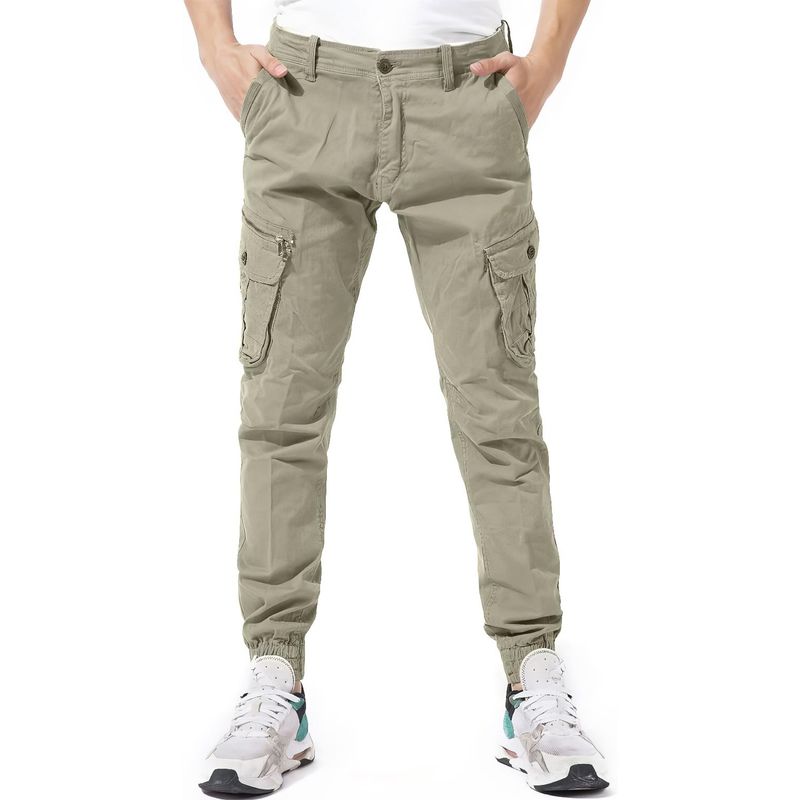 HENNE CLOTHING - Pantalón Cargo para Hombre