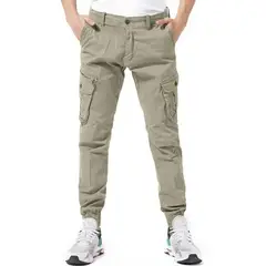 HENNE CLOTHING - Pantalón Cargo para Hombre