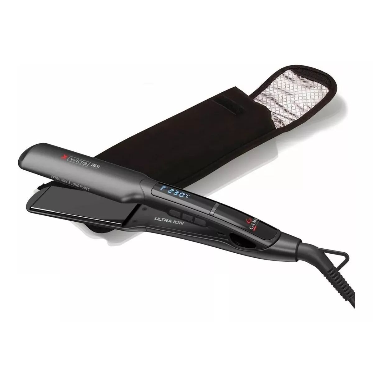 GAMA - Plancha De Cabello Gama Italy Xwide Digital 3d Titanio