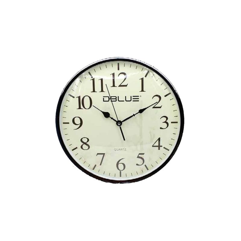 DBLUE - Reloj De Pared 15 Pulgadas Diseño Clásico - SC