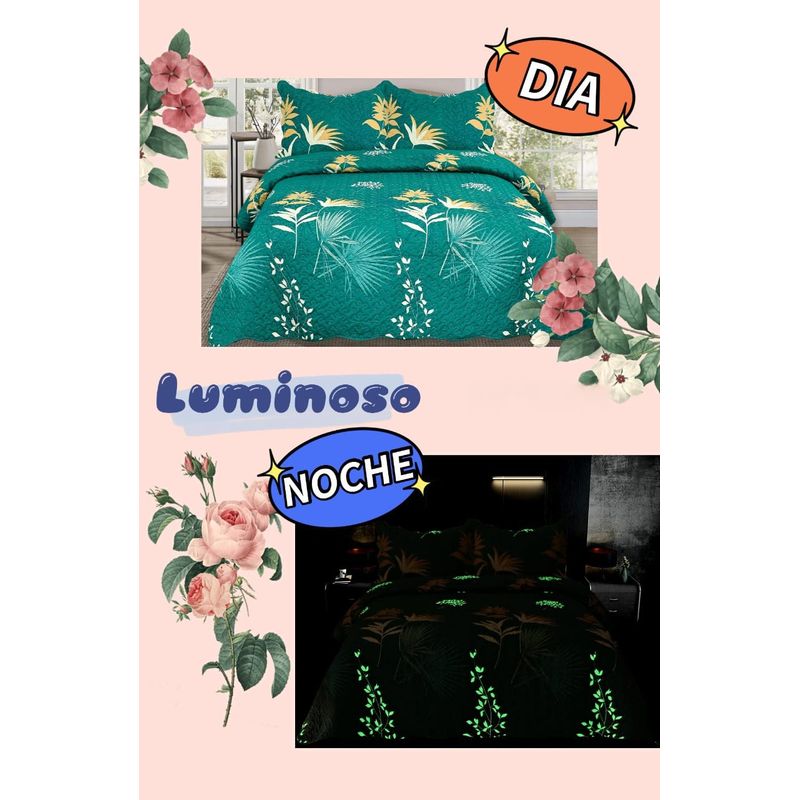 GENERICO - COBERTOR QUILT LUMINOSOS DE VERANO