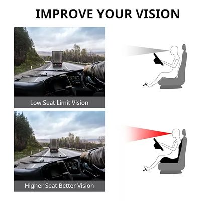 Imagen 2 del producto Cojín De Asiento De Coche Oficina Y Almohada De Soporte Lumbar Negro