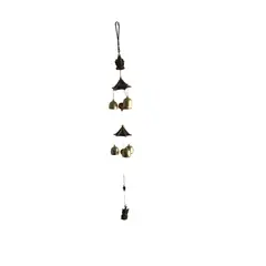 GENERICO - Campana de Viento Ganesh Buda Techo Campanas 67cm