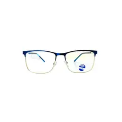 GENERICO - Lentes filtro azul descanso metalico cuadrados hombre