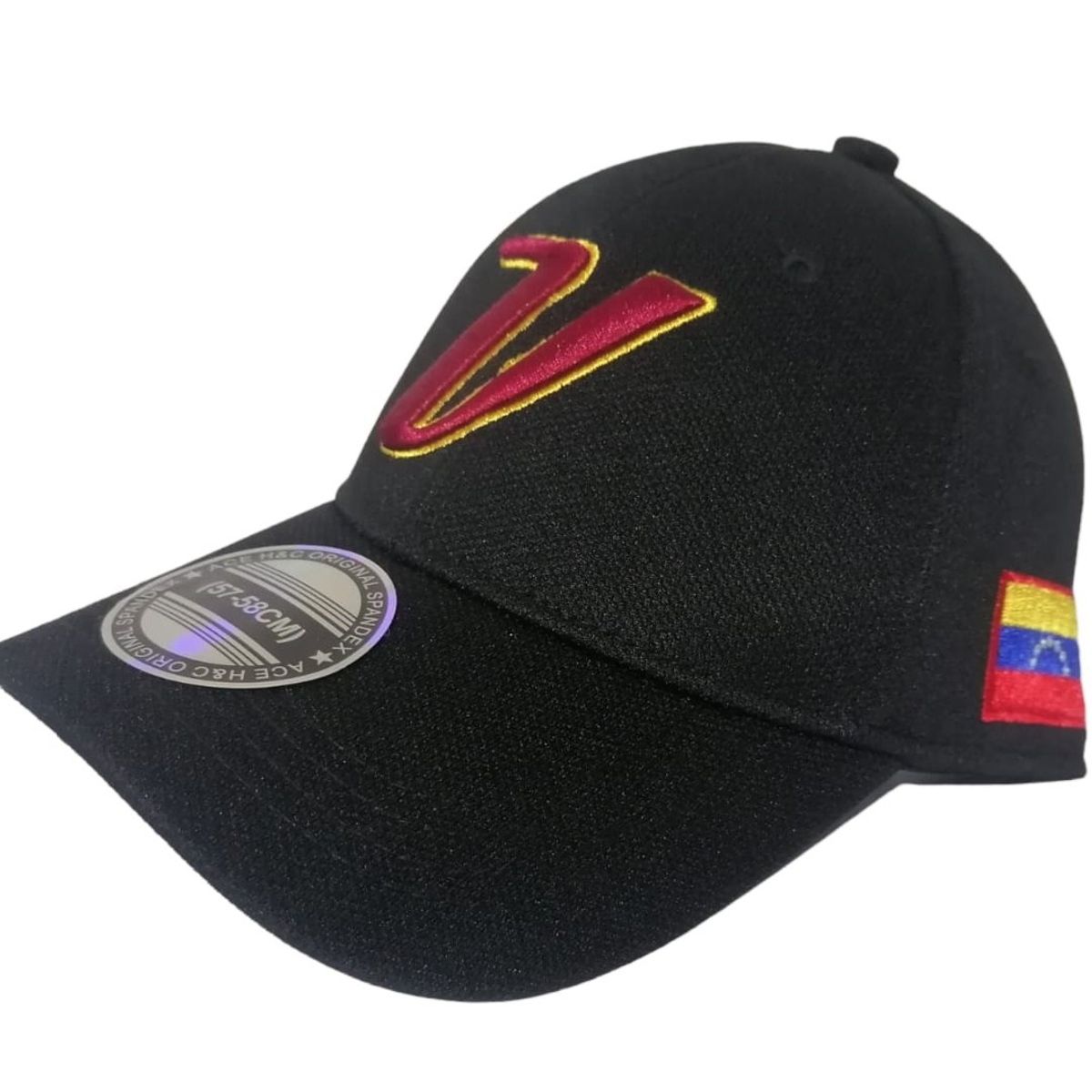 GENERICO - Gorra Jockey Venezuela Megamax Elasticado 57-58 Cm