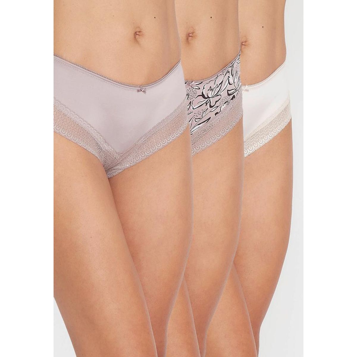 KAYSER - Pack 3x pantaleta microfibra P314.024-CAF1 Kayser KAYSER
