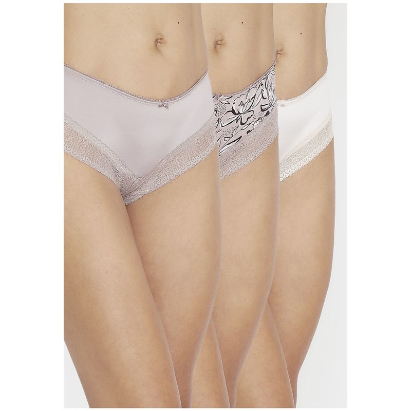KAYSER - Pack 3x pantaleta microfibra P314.024-CAF1 Kayser KAYSER