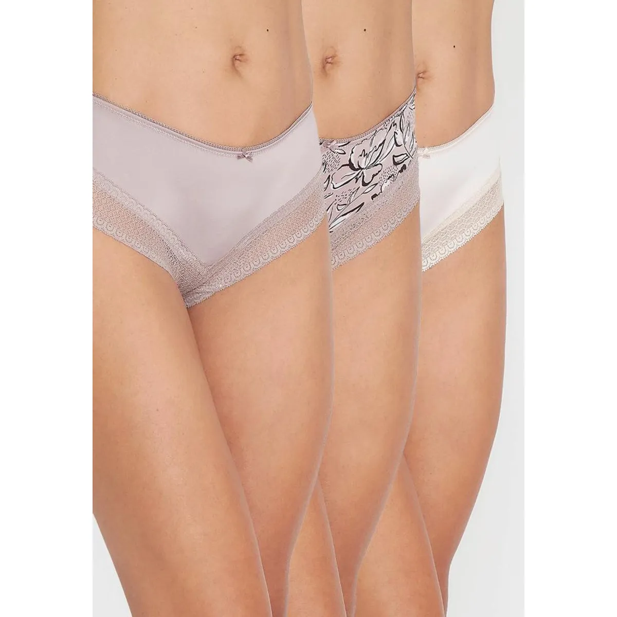 KAYSER - Pack 3x pantaleta microfibra P314.024-CAF1 Kayser KAYSER