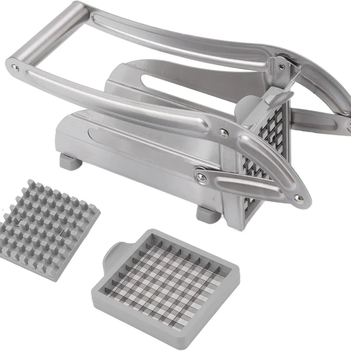 BLUEDREAMER - Cortador de patatas fritas Cortador de verduras de acero inoxidable