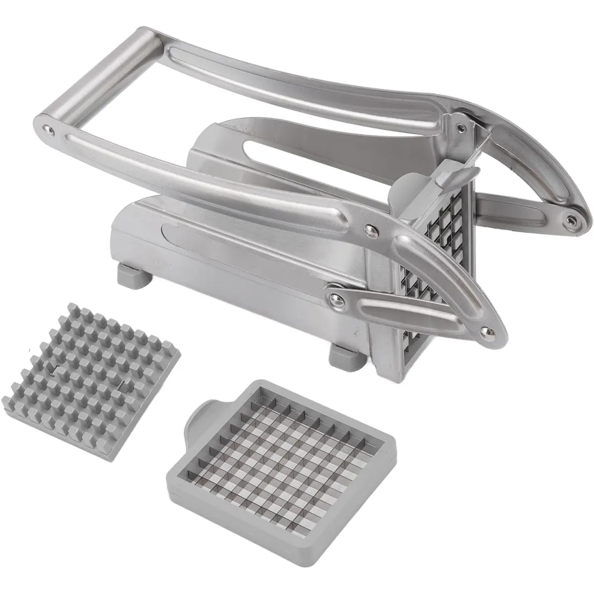 BLUEDREAMER - Cortador de patatas fritas Cortador de verduras de acero inoxidable