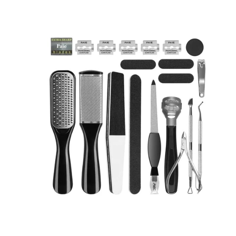 GENERICO - Set De Pedicure Removedor De Callos Removedor Cutícula Uñas