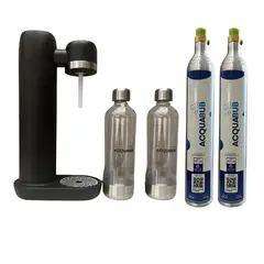 GENERICO - Pack Premium Maquina para Hacer Agua con Gas en Casa