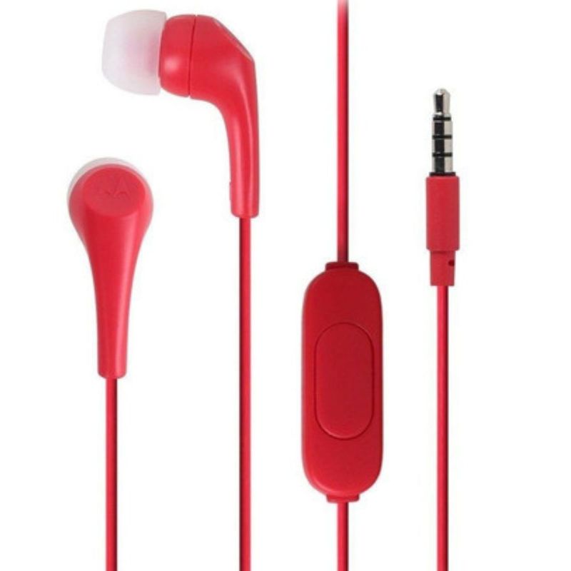 MOTOROLA - Audífonos In-ear Motorola Earbuds 2 Rojo