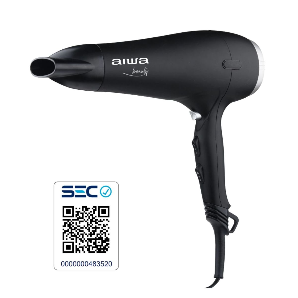 AIWA - Secador de Cabello Profesional AIWA 2200W