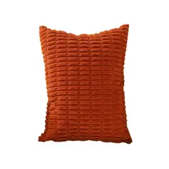 GENERICO - Par de Fundas de Cojín Elegantes-Rojo