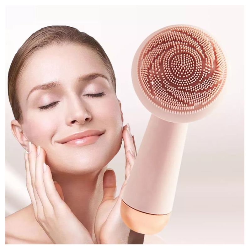GENERICO - LIMPIADOR FACIAL DE SILICONA RECARGABLE USB