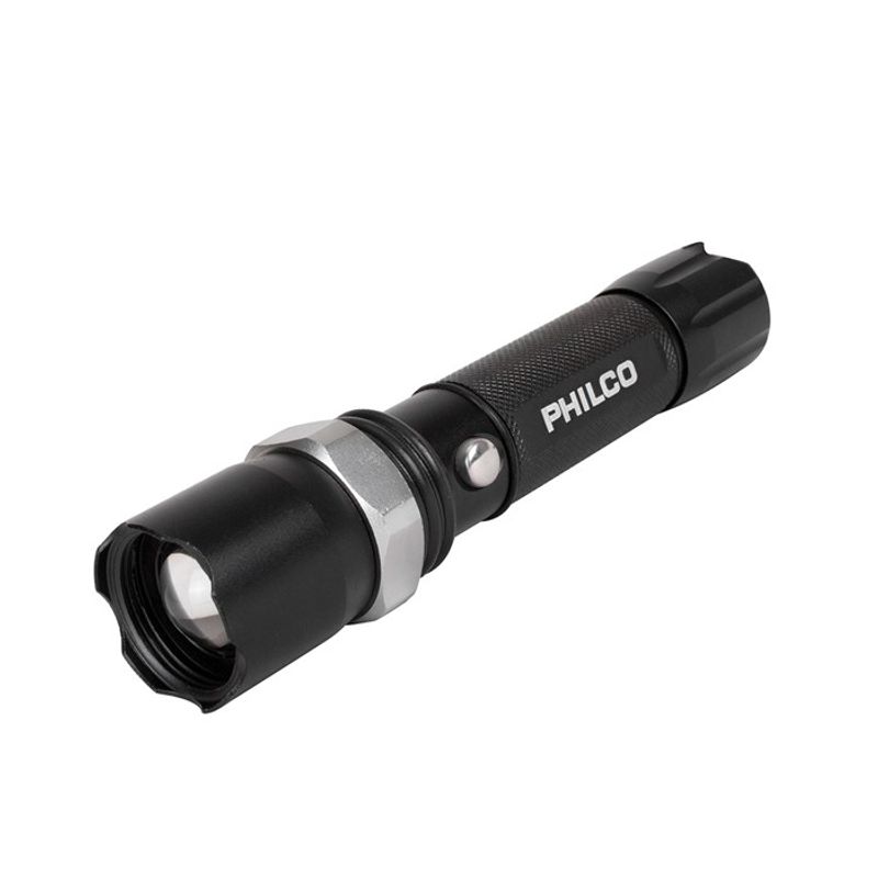 PHILCO - Linterna Led Cree Philco Multi-funcion Swat