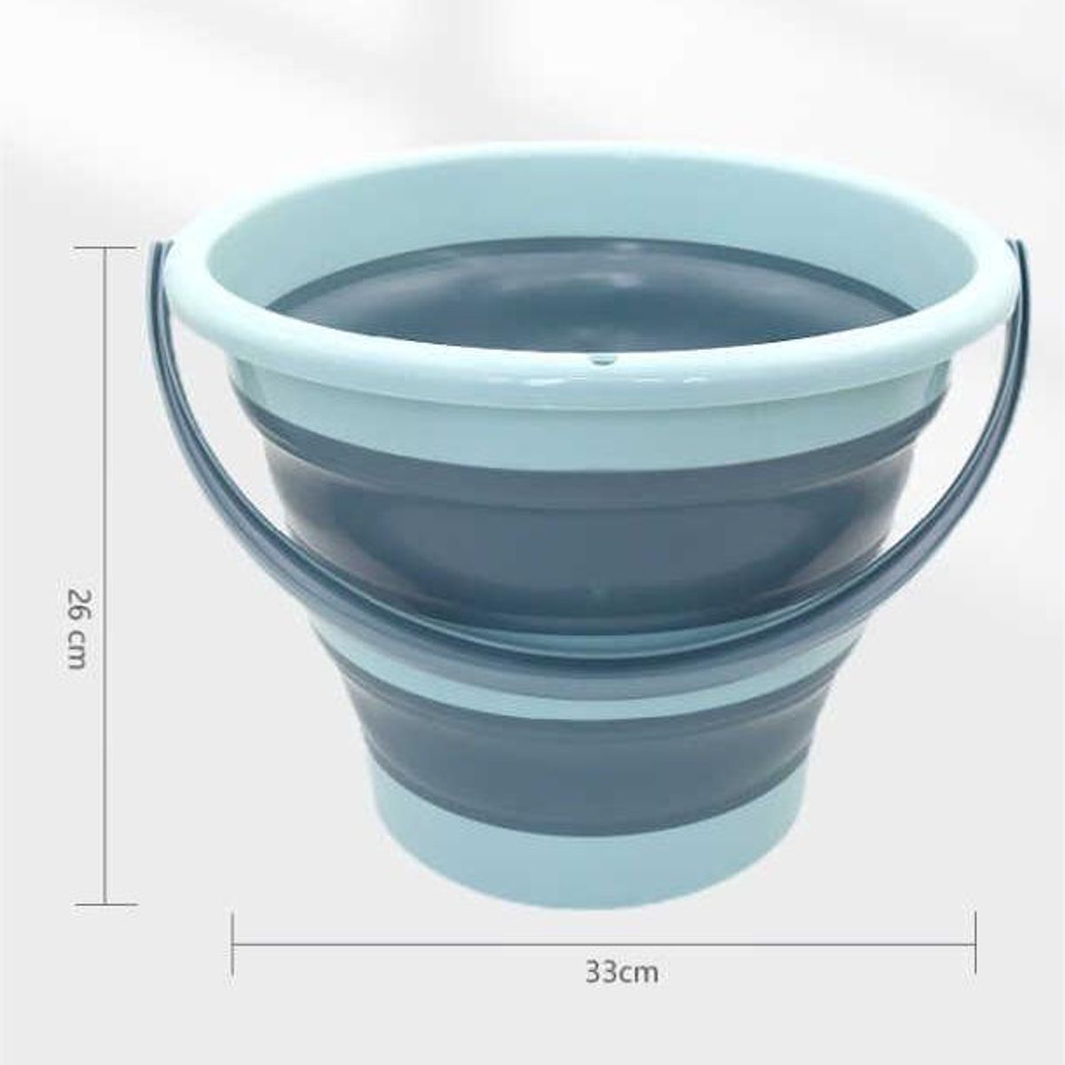 GENERICO - Balde Pegable Portatil Cubeta