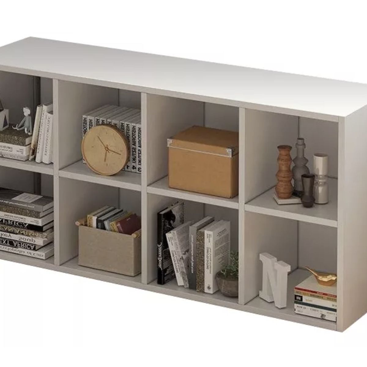 HOMER DESIGN - Organizador Multiuso Living Escritorio Libros 110x30x60cm