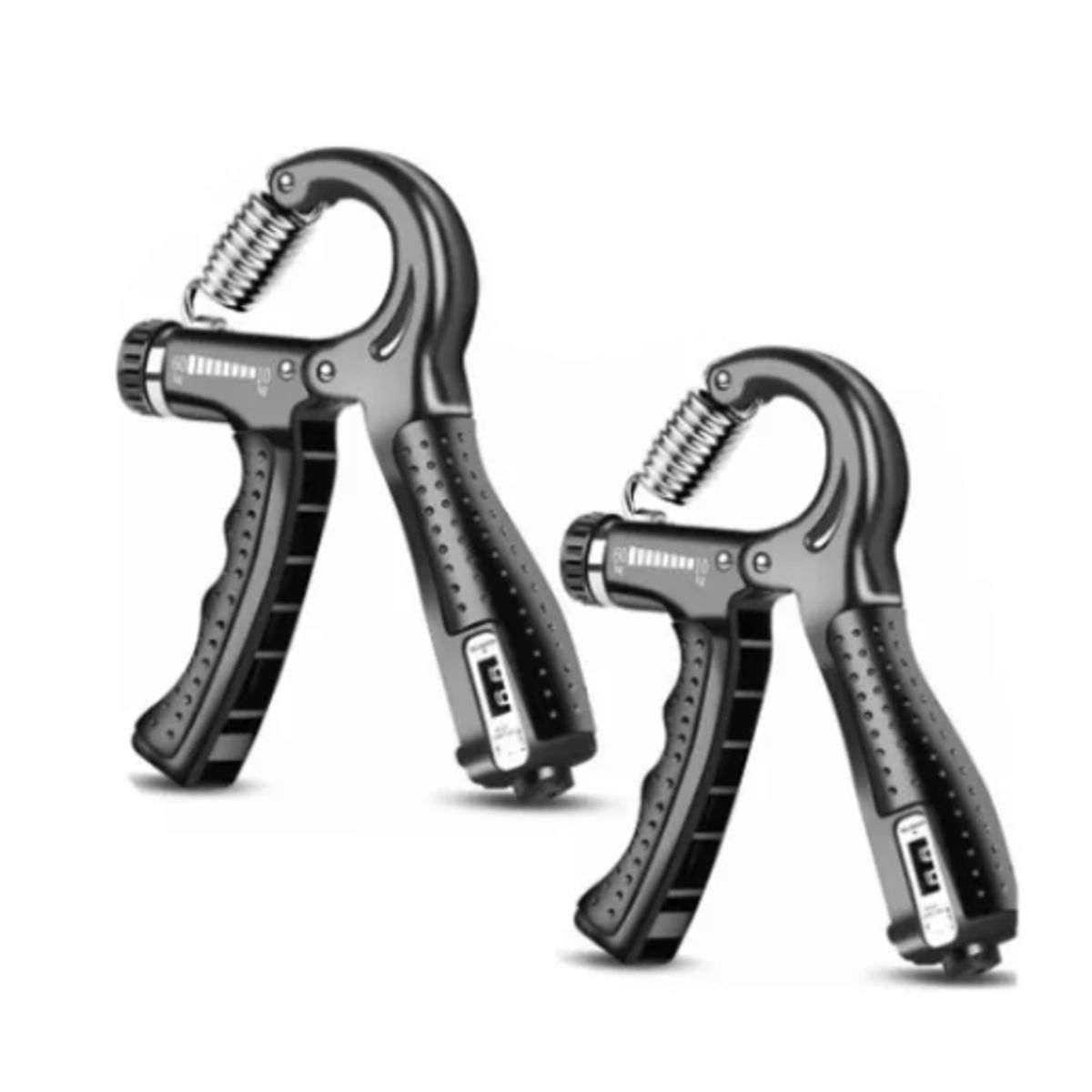 GENERICO - Hand Grip Pro Regulable Ejercitador Antebrazo 10-60kg NEGRO