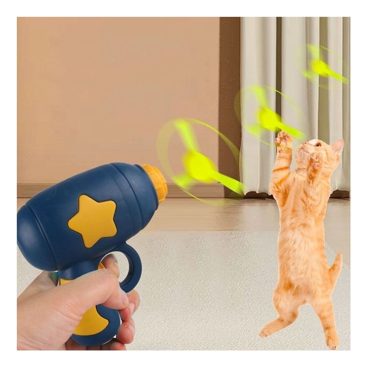 ZG STORE - 30 Pelotas de Felpa Juguete Para Gatos