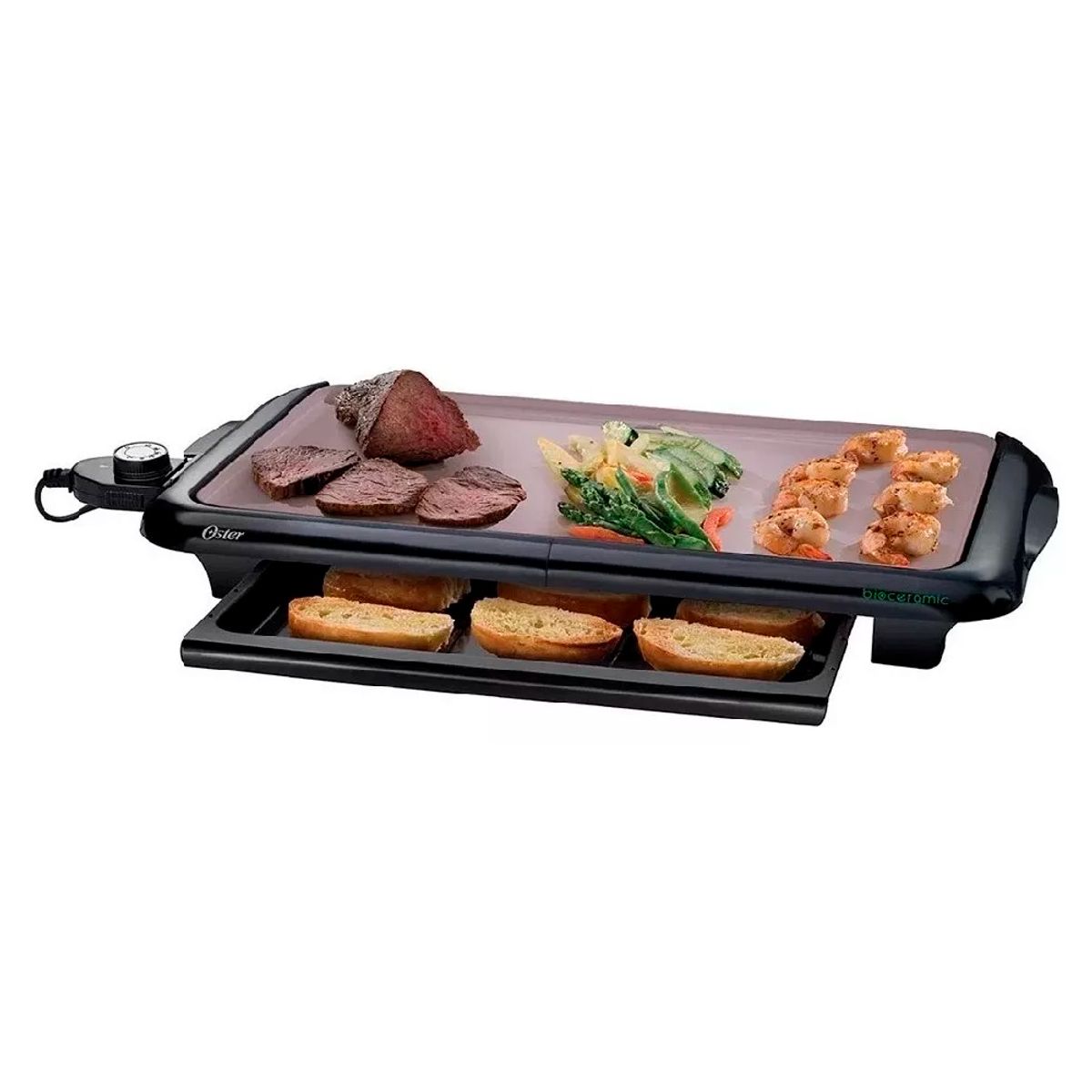 OSTER - Asador eléctrico Oster CKSTGRFM18W Bioceramic 220V