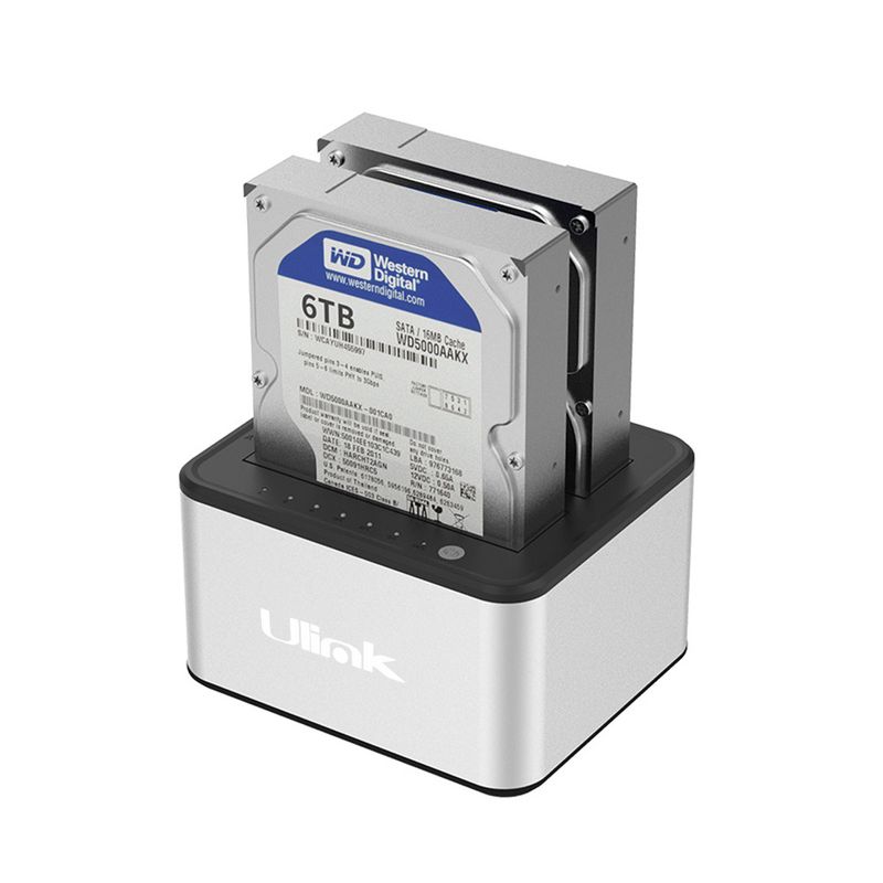 ULINK - Docking Station Ulink USB 3.0 A Sata Discos 2,5" Y 3,5"