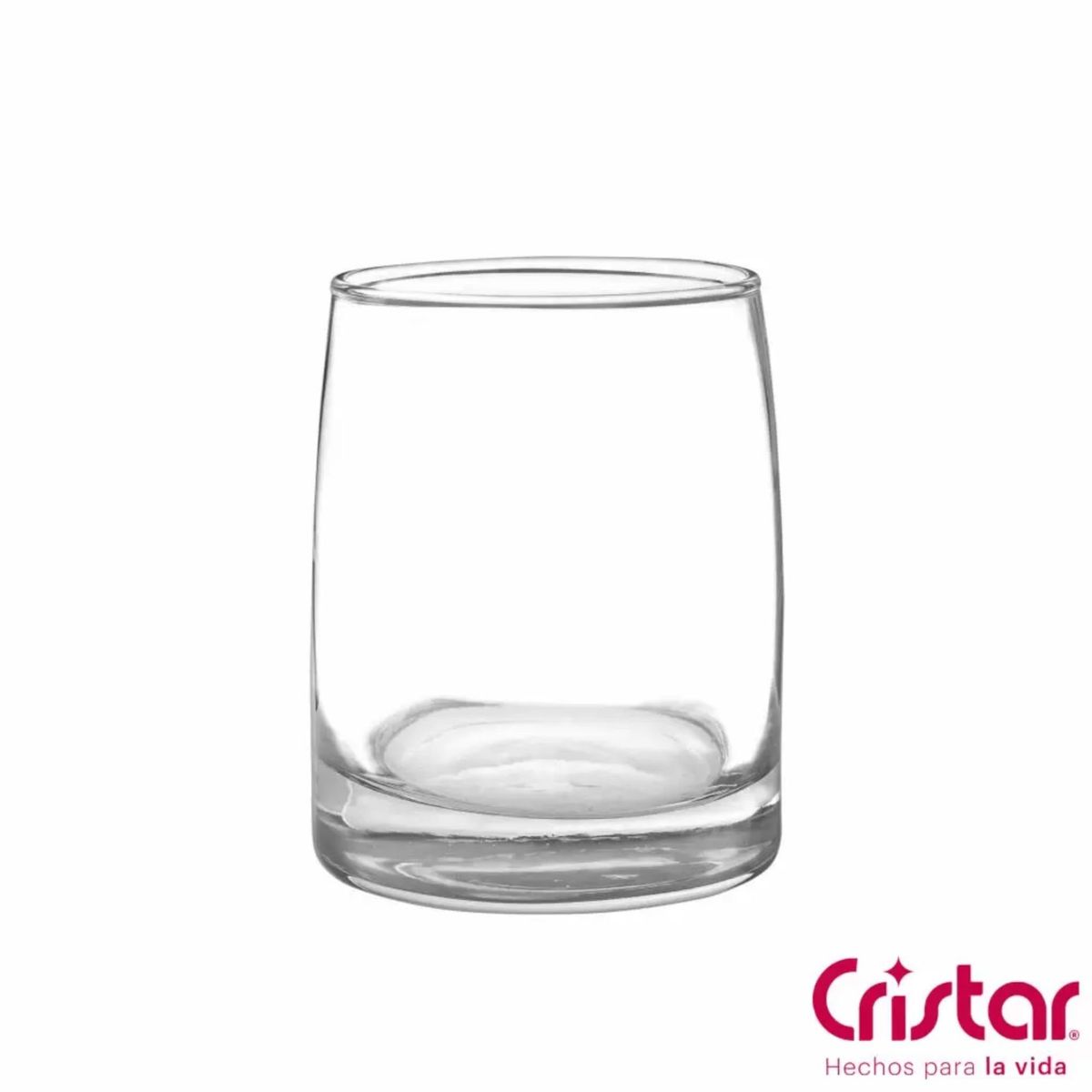 CRISTAR - Set 6 Vasos Bajos Toledo Rocks Whisky Coctel 366ml