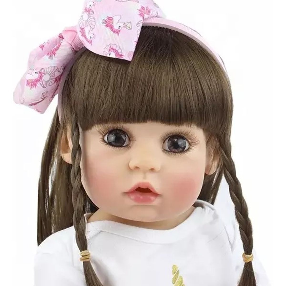 REBORN - Muñeca Bebé Reborn Realista De Silicona y Algodón