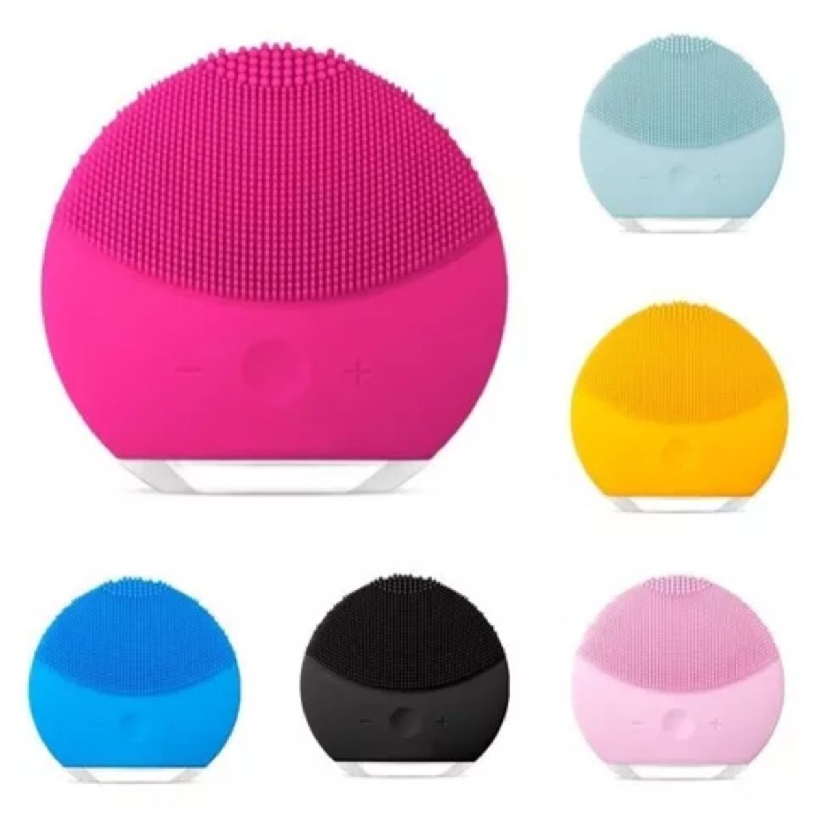 GENERICO - Limpiador Facial ElectricoMasajeador Exfoliante Luna