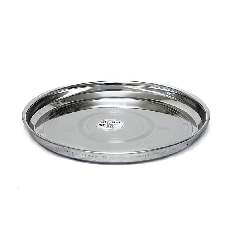 GENERICO - Bandeja de Acero Inoxidable para Servir 35 cm
