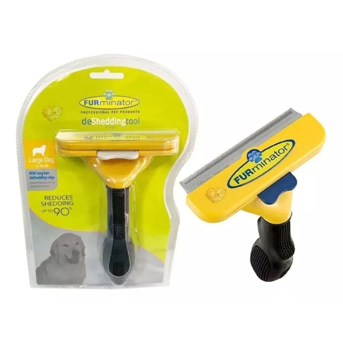 GENERICO - Cepillo Para Perro Elimina El 99 Del Pelo Suelto Talla L