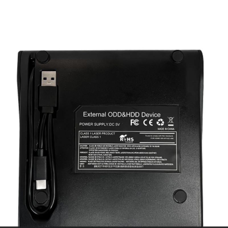 UTEK - Lector y Grabador de CDDVD USB Dual - Modelo UT-RD12X Alta Velocidad