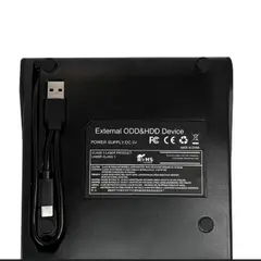 UTEK - Lector y Grabador de CDDVD USB Dual - Modelo UT-RD12X Alta Velocidad