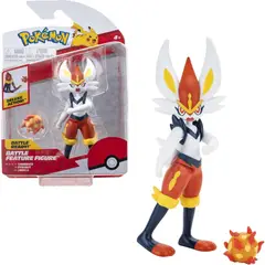 POKEMON - Battle Feature Figure Cinderace 11 Cm.