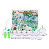 KIT 12 VENTOSAS MASAJES ELIMINA DOLORES TECNICA CHINA AM10