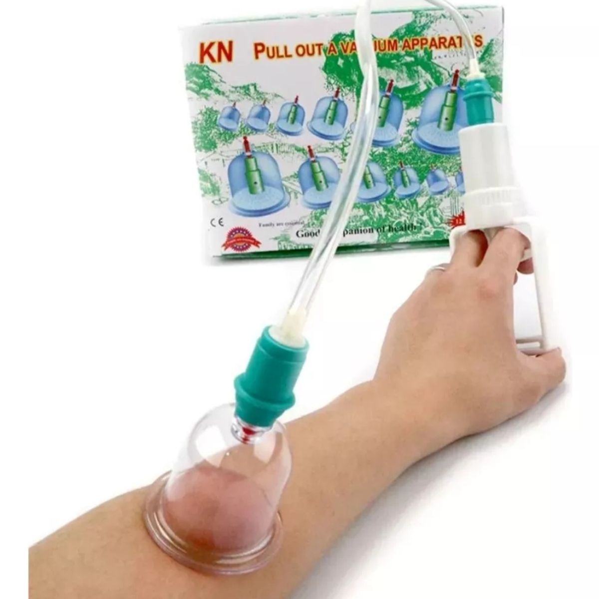 GENERICO - KIT 12 VENTOSAS MASAJES ELIMINA DOLORES TECNICA CHINA AM10