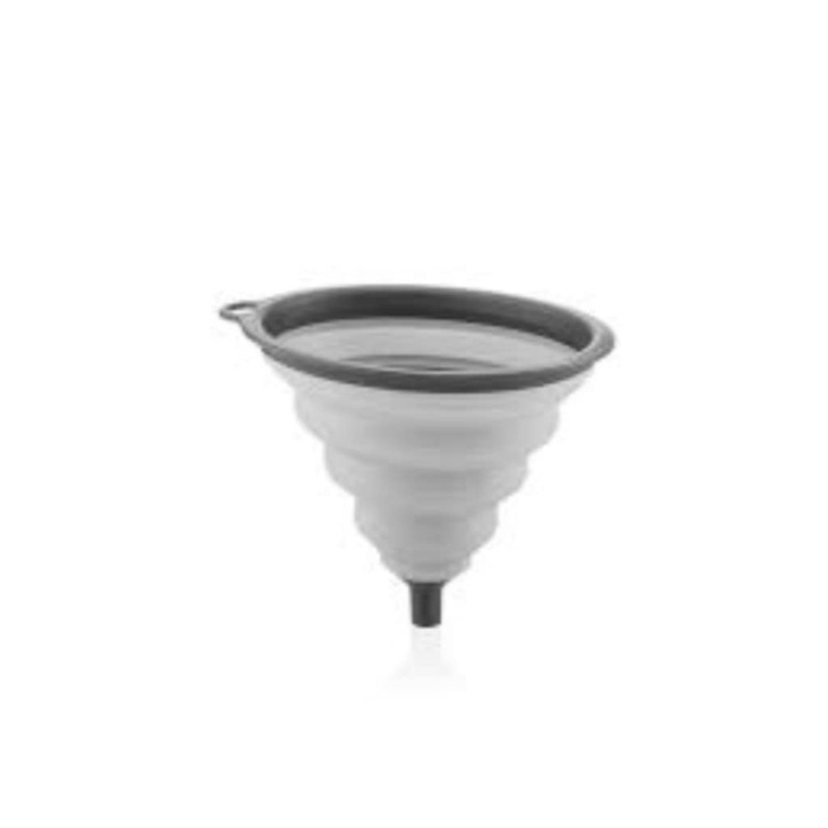 QLUX - Embudo retráctil silicona y plástico libre de BPA